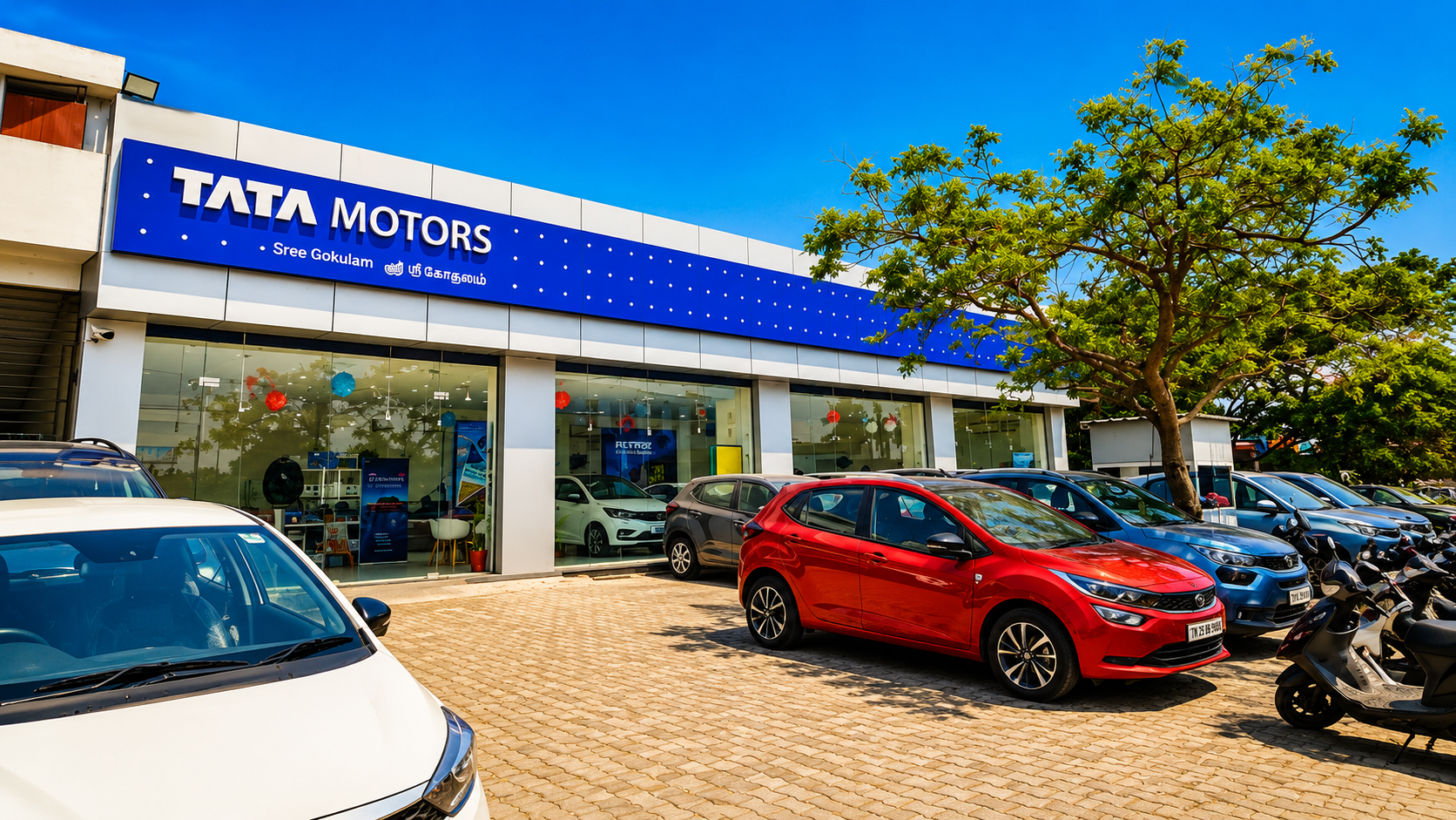 Tata Motors Cars Showroom